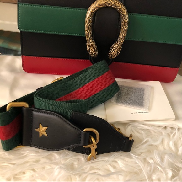 Gucci Dionysus tip handle medium black green - Picture 2 of 8